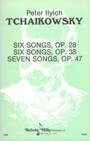 Six Songs, Op. 28; Six Songs, Op. 38; Seven Songs, Op. 47.