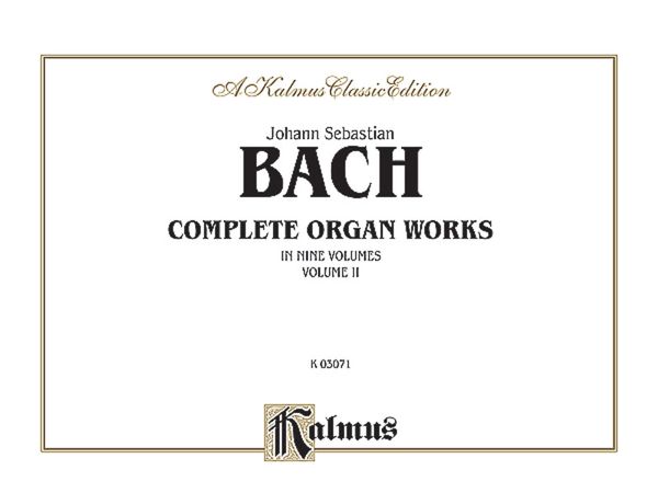Complete Organ Works, Vol. II.
