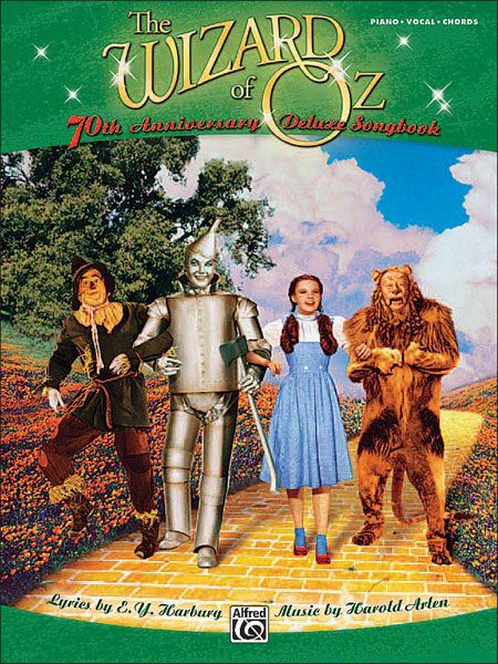 Wizard of Oz : 70th Anniversary Deluxe Songbook.
