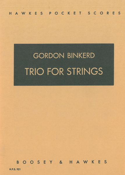 Trio : For Strings.