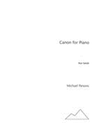 Canon : For Piano, Four Hands (1973).