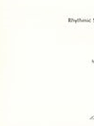 Rhythmic Study No. 3 : For Piano (1973).