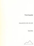 Third Quartet : For String Quartet (1962).
