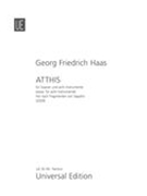 Atthis : Für Sopran und 8 Instrumente (Ossia: Für Acht Instrumente) (2009).