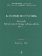 Serenade, Op. 23 : Für Streich-Orchester - In Canonform.