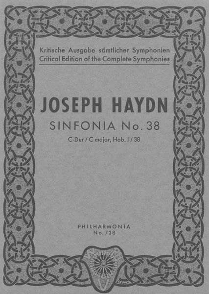 Sinfonia No. 38 In C Major, Hob. I:38.