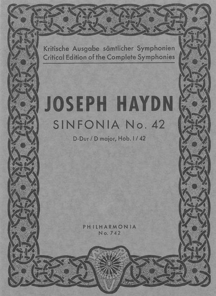 Sinfonia No. 42 In D Major, Hob. I:42.