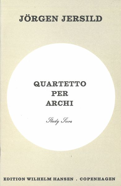 Quartetto Per Archi.