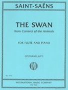 Swan, From Carnival of The Animals : For Flute and Piano / arranged by Stephanie Jutt.