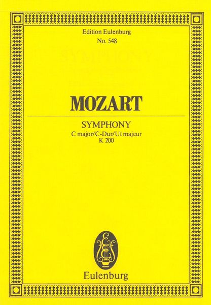Symphony No. 28 In C Major, K. 200.