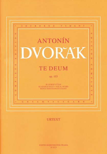 Te Deum, Op. 103.