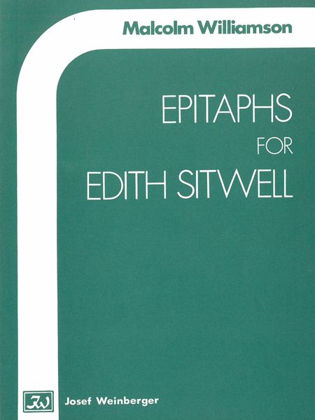 Epitaphs For Edith Sitwell : For String Orchestra.