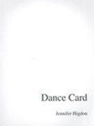 Dance Card : For String Orchestra.