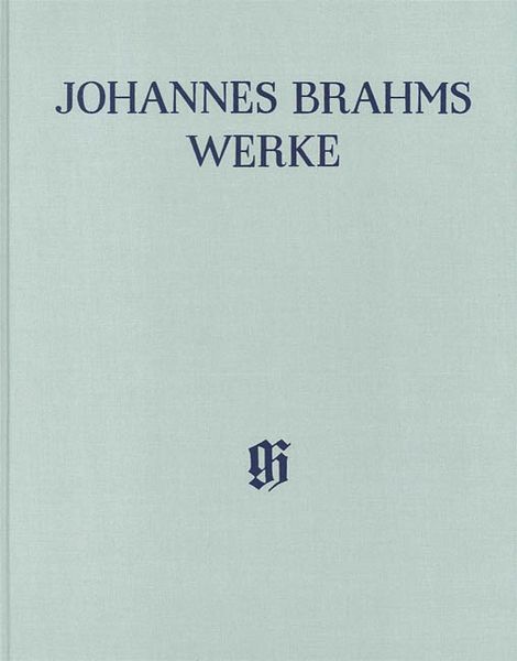 Horntrio Es-Dur, Op. 140; Klarinettentrio A-Moll, Op. 114 / Ed. Katharina Loose-Einfalt.