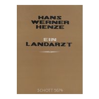 Landarzt = A Country Doctor : Opera In One Act / Piano reduction by Heinz Moehn.