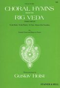 Choral Hymns From The Rig Veda, Group 3 : For Female Voices and Harp Or Piano.