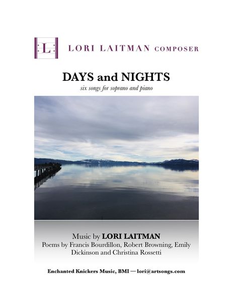 Days and Nights : Six Songs For Soprano and Piano.