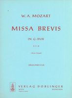 Missa Brevis In G-Dur, K. 49 : Orgelpartitur [L].