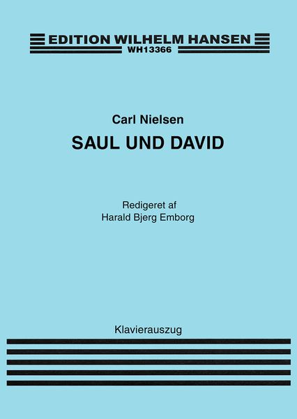 Saul und David : Opera In 4 Acts.