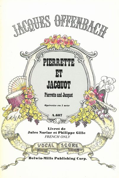 Pierrette Et Jacquot : Opérette En 1 Acte [F].