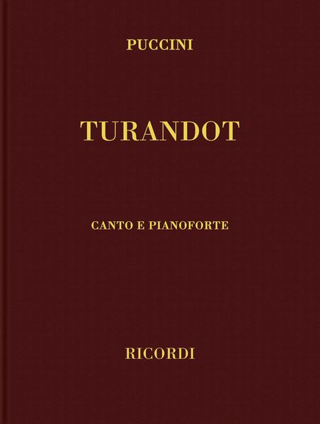 Turandot [I/E].