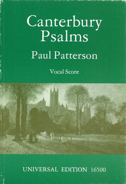 Canterbury Psalms, Op. 44 : For SATB Choir and Orchestra - Piano reduction.