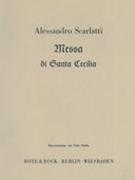 Messa Di Santa Cecilia : For SSATB Choir, Soli and Orchestra - Piano reduction.