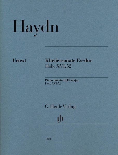 Klaviersonate Es-Dur, Hob. XVI:52 / edited by Georg Feder.