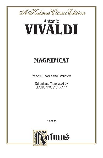 Magnificat [L/E] / edited and translated by Clayton Westermann.