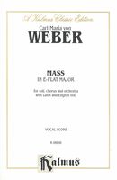 Mass In E Flat Major : For Solo, Chorus and Orchestra.