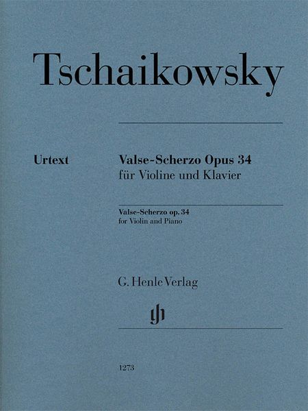 Valse-Scherzo, Op. 34 : Für Violine und Klavier / edited by Alexander Komarov.