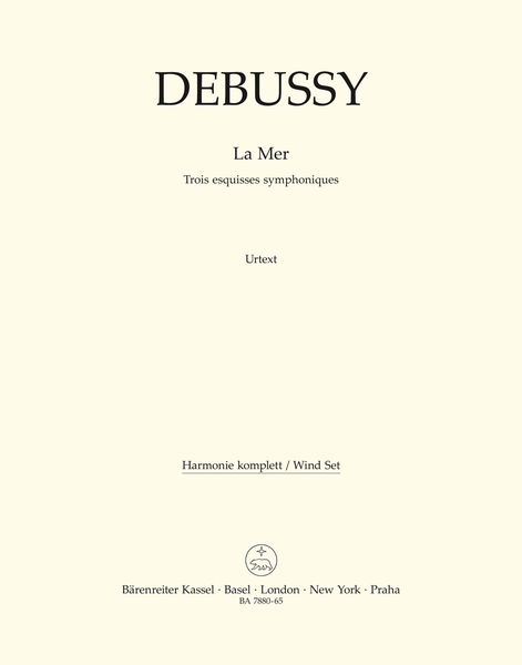 La Mer : Trois Esquisses Symphoniques - Wind Parts.