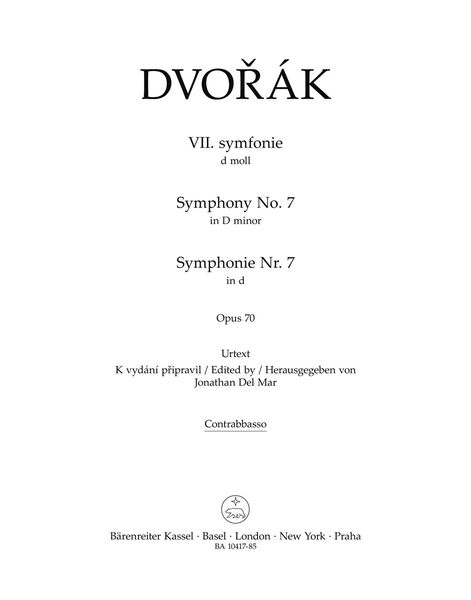 Symphony No. 7 In D Minor, Op. 70 - Double Bass Part.