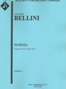 Norma : Complete Opera - Violin 1 Part.