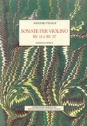 Sonate Per Violino, RV 11 E RV 37 / edited by Michael Talbot.