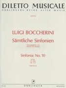 Sinfonia No. 10, Op. 21/2 (G.494) / Ed. by Antonio De Almeida.