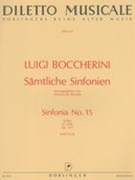 Sinfonia No. 15, Op. 35/1 (G.509) / Ed. by Antonio De Almeida.