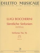 Sinfonia No. 16, Op. 35/2 (G.510) / Ed. by Antonio De Almeida.