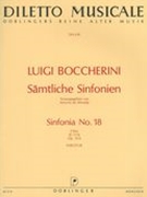 Sinfonia No. 18, Op. 35/4 (G.512) / Ed. by Antonio De Almeida.