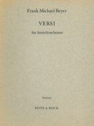 Versi : Für Streichorchester (1968).