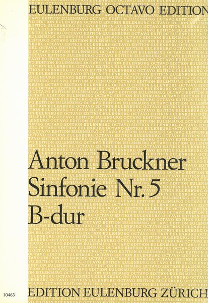 Sinfonie Nr. 5 B-Dur.