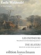 Patineurs = The Skaters, Op. 183 : For String Quartet / arranged by Simon Scheiwiller.