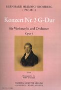 Konzert Nr. 3, Op. 6 : Für Violoncello und Orchester / edited by Bert Hagels.