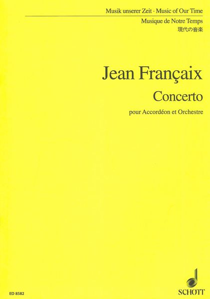 Concerto : For Accordeon Et Orchestra (1993).