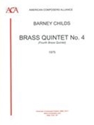 Brass Quintet No. 4 (1975).