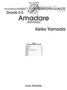 Amadare (Raindrops) [Keiko Yamada] : For String Orchestra [Score Only].