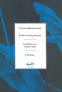 Variations On A Nursery Tune : For Orchestra.