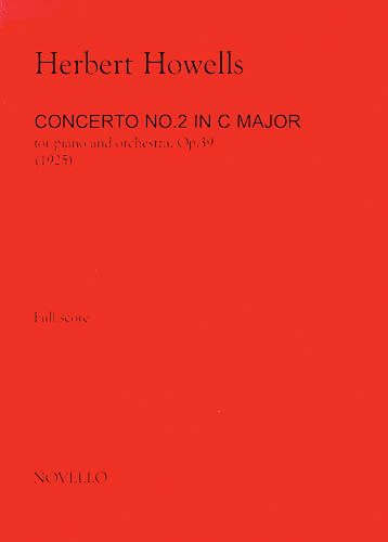 Concerto No. 2 In C Major, Op. 39 : For Piano and Orchestra (1925).