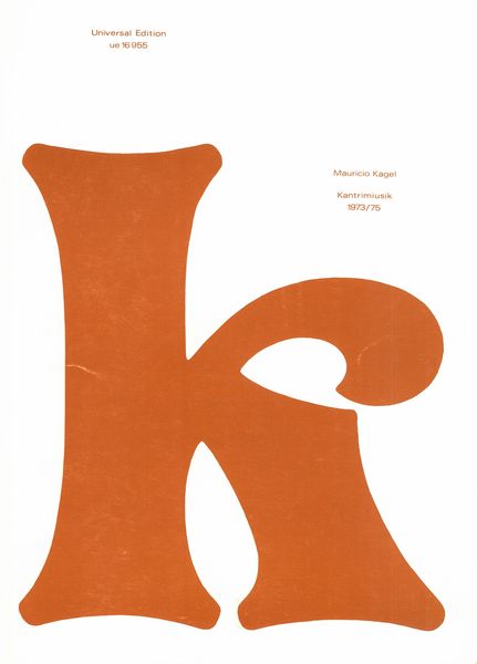 Kantrimiusik : Pastorale Für Stimmen und Instrumente (1973/75).