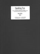 Speaking Tree : For Brass Quintet, String Quintet and Percussion (2013).
